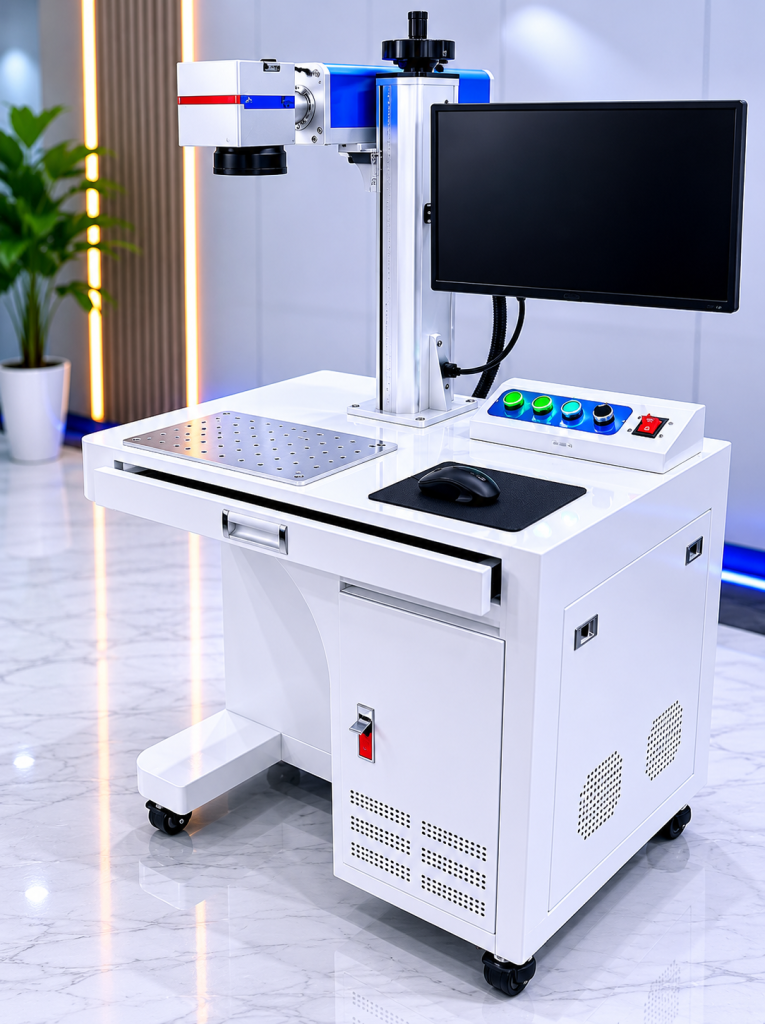 Laser fiber machine